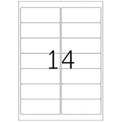 Etiket 105 x 38,1 mm