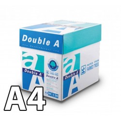 A4 Double A Premium papier 80 grams Doos 5x 500 vel