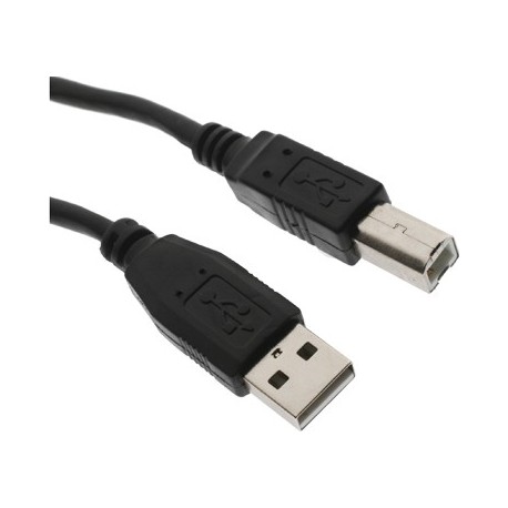 USB kabel 3,0 meter A-B 2.0 zwart