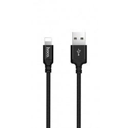 Hoco Charge&Synch Lightning Cable Black (1 meter)