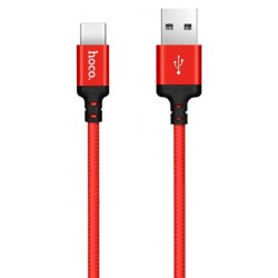 Hoco Charge&Synch USB-C Cable Red (1 meter)