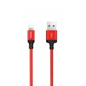 Hoco Charge&Synch Lightning Cable Red (2 meter)