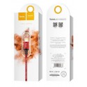 Hoco Charge&Synch Lightning Cable Red (2 meter)