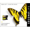 Brother LC221 LC223 HC YELLOW compatible