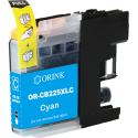 Brother LC225 HC CYAN compatible
