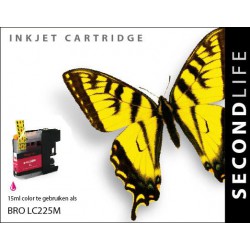 Brother LC225 HC MAGENTA compatible