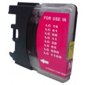 Brother LC980 LC1100 HC MAGENTA compatible