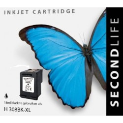 HP 308 XL BLACK Remanufactured